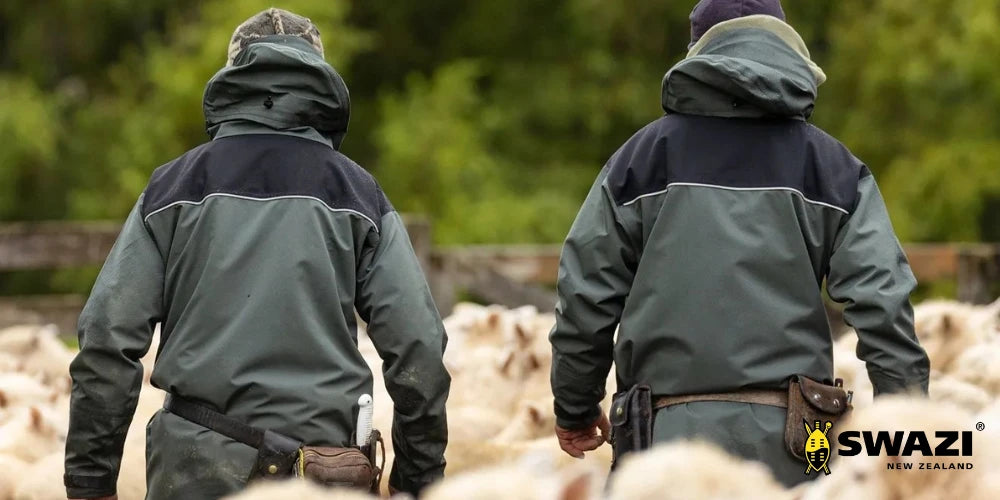 Swazi top rain jacket