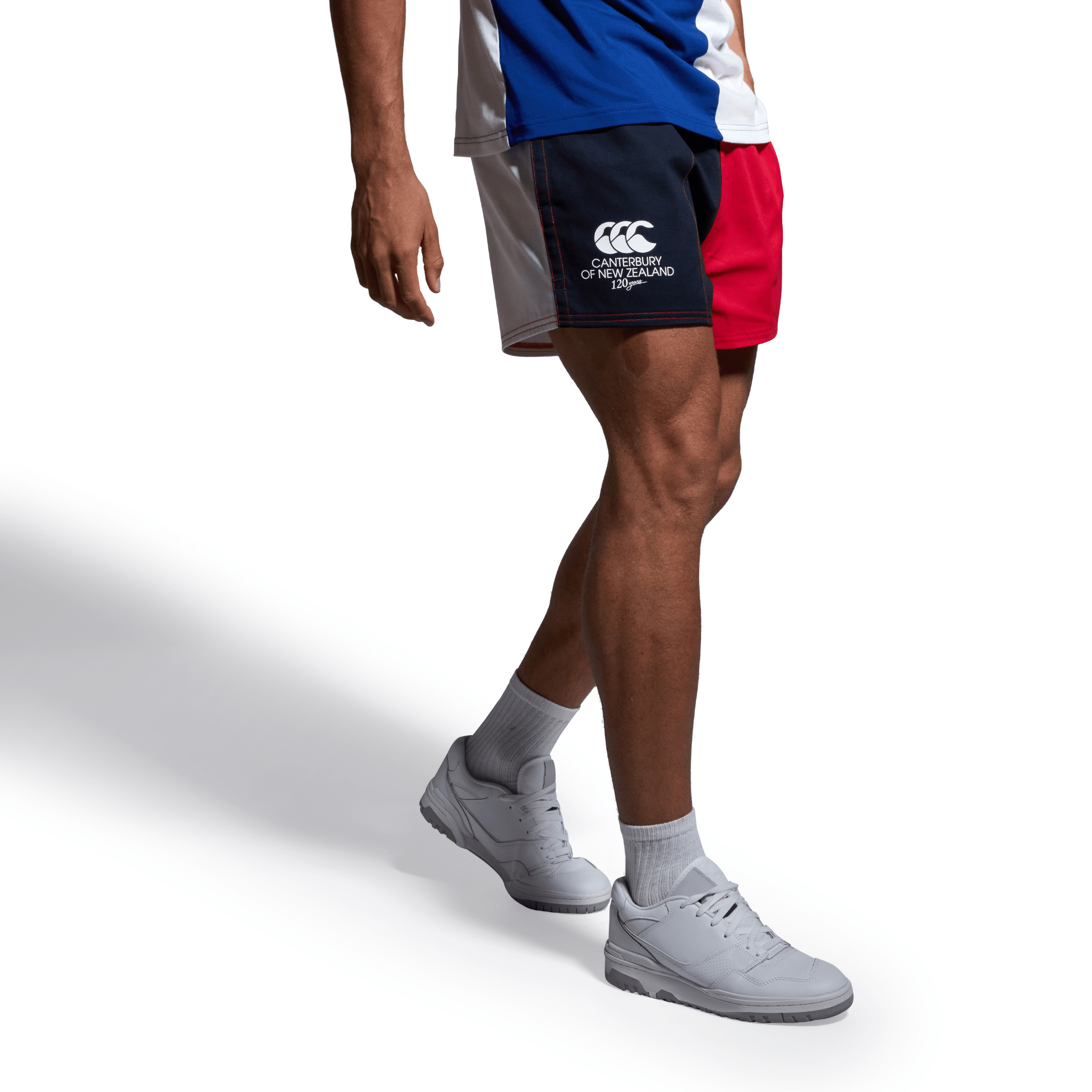 Canterbury 120 Years Limited Edition Harlequin Short Unisex AU Nav