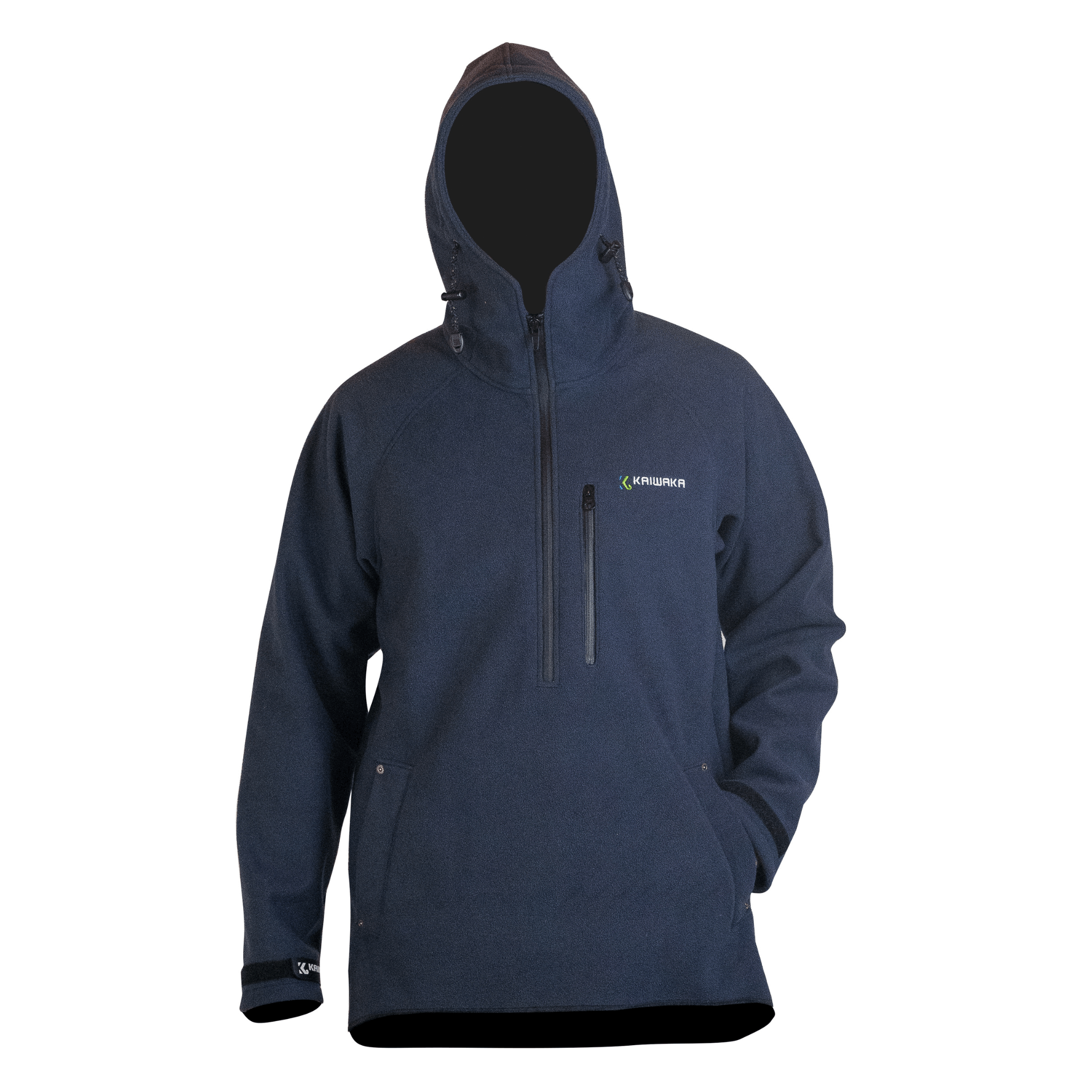Kaiwaka Weathershield Hoodie Navy Sugar Loaf Clothing