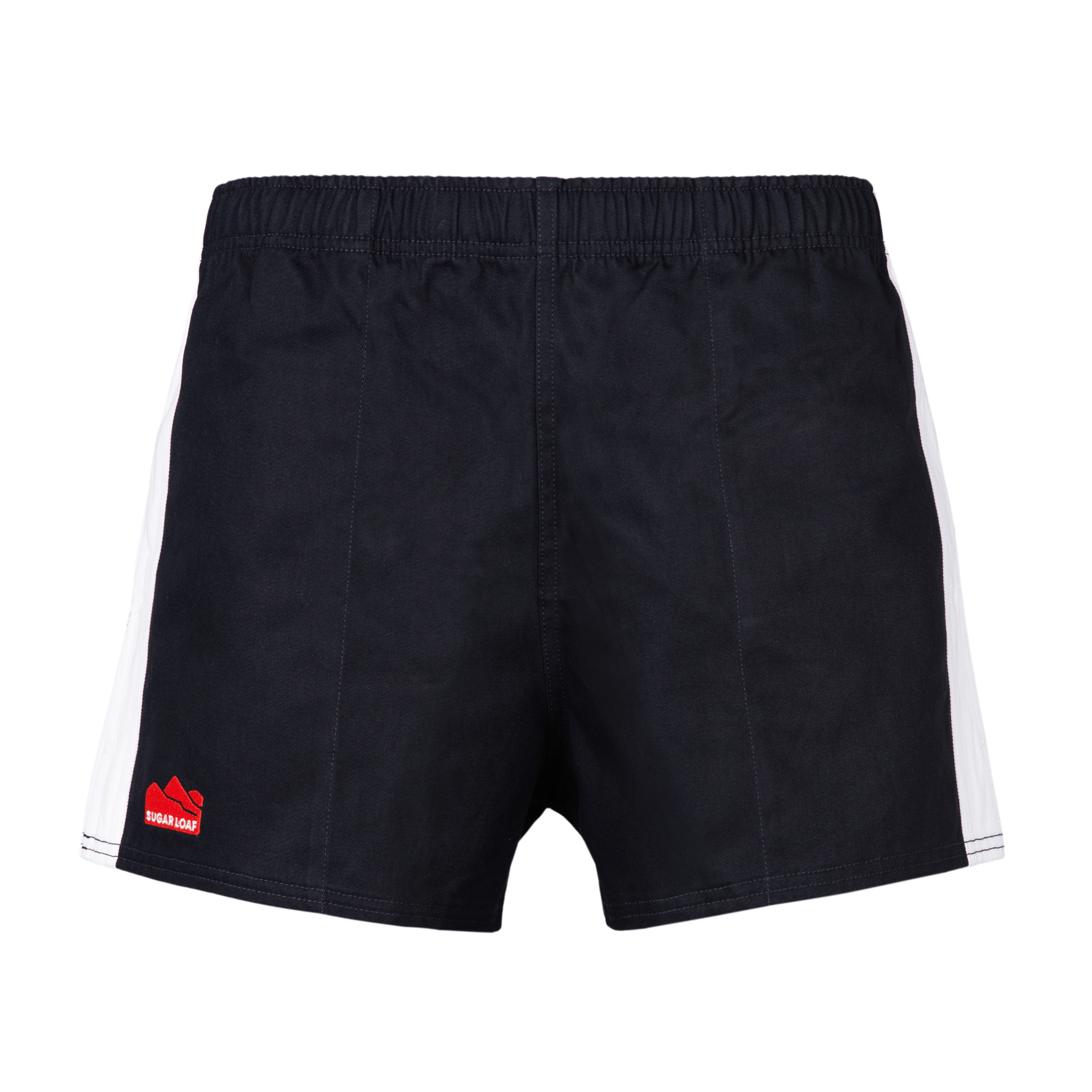 Sugar Loaf Rugger Harlequin Work Shorts - Black/White