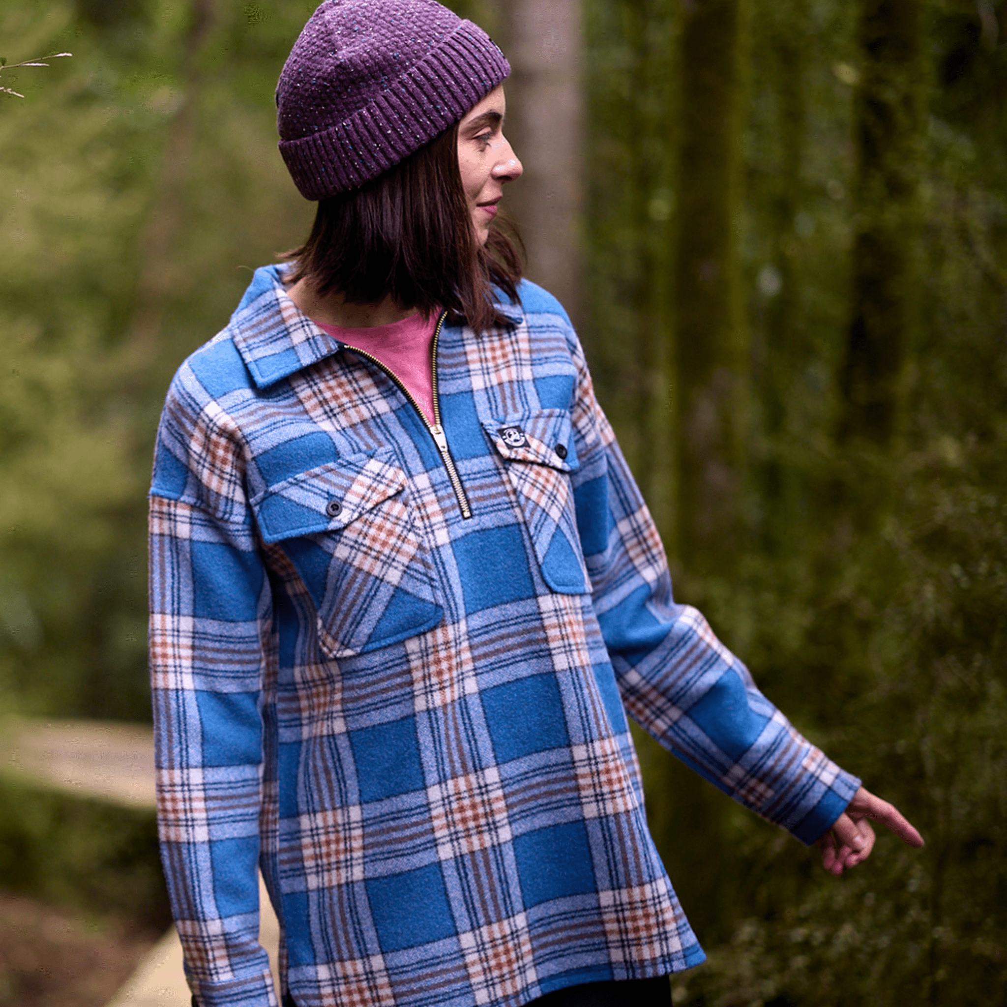 Swanndri Ranger Bush Shirt - Eastcoast Check | 100% NZ Wool Bush