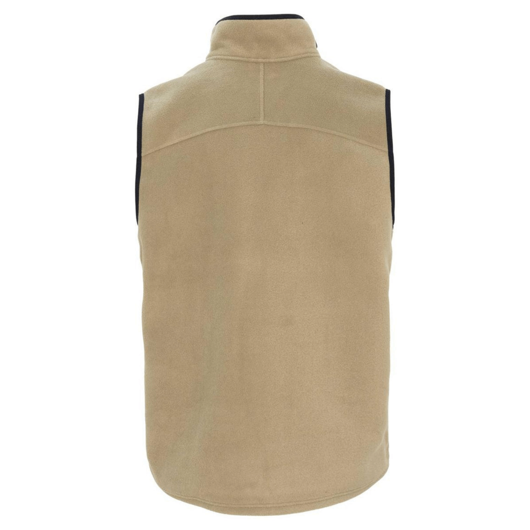 Mens tan 2025 fleece vest