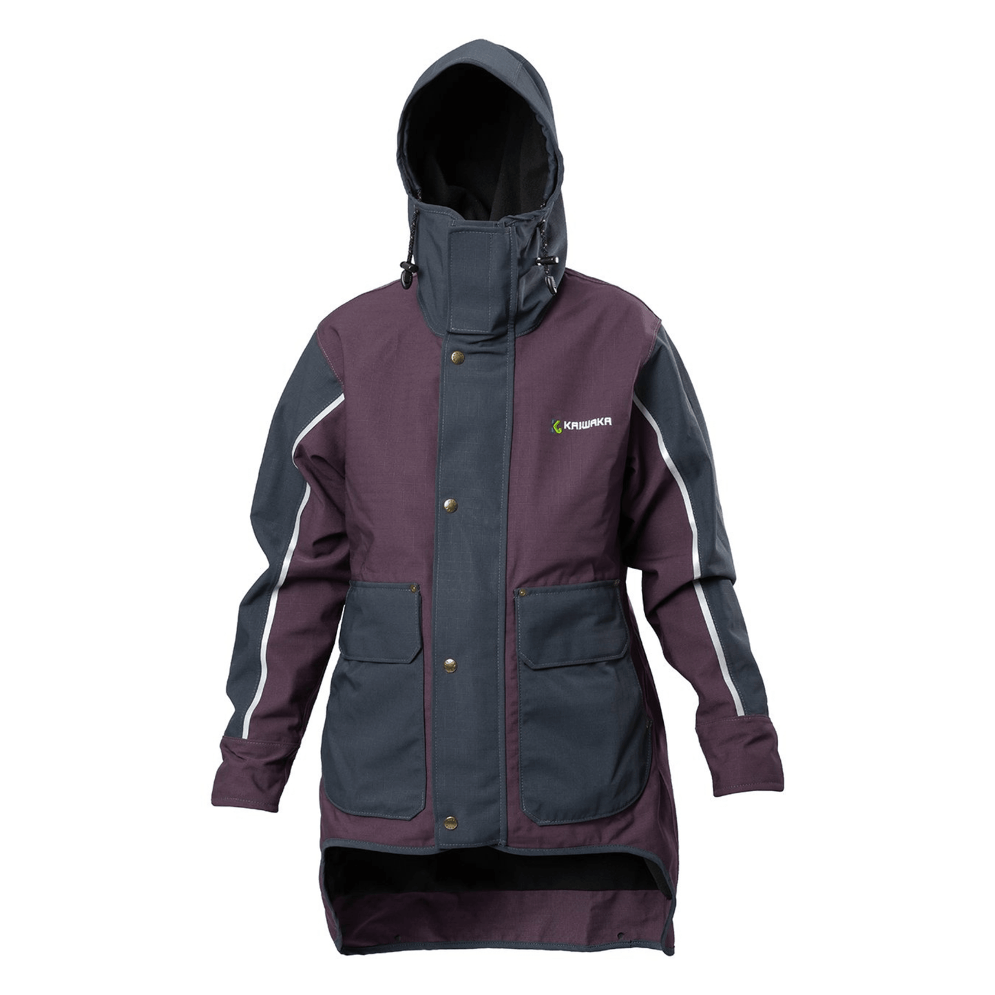 Front view of Kaiwaka Women’s Stormforce Winter Jacket, a waterproof farm jacket for women.