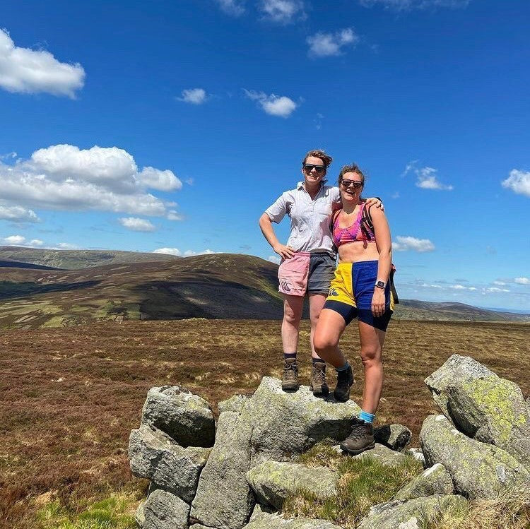 Two hikers wearing items from the Canterbury Clothing New Zealand range
