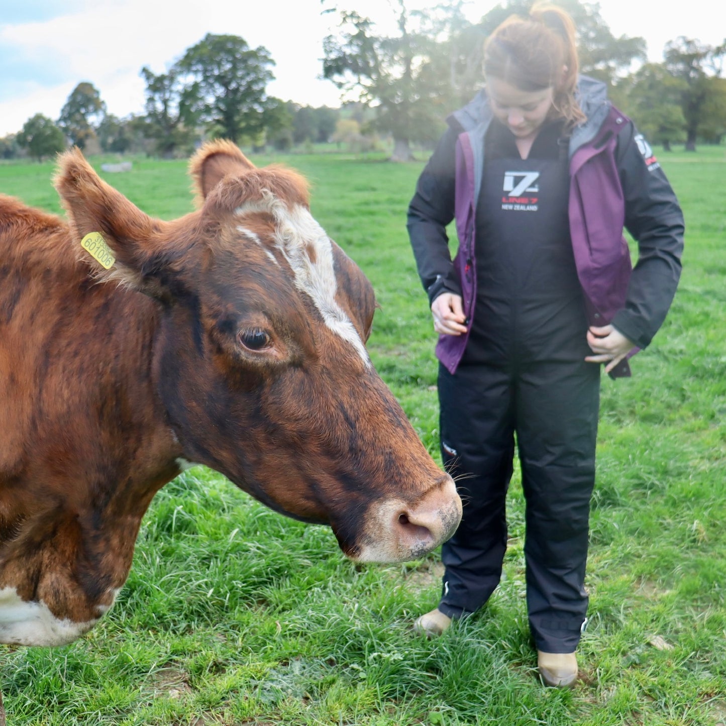 Waterproof bib and brace, farm waterproofs, agricultural waterproof clothing, agri clothes