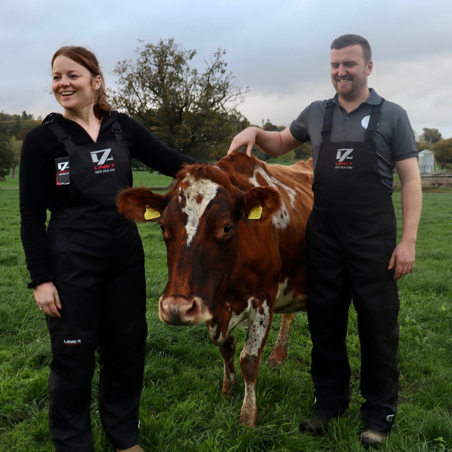 Waterproof bib and brace, farm waterproofs, agricultural waterproof clothing, agri clothing