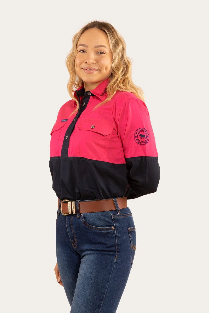 ladies cowgirl shirt uk, womens country clothing UK, ladies farm shirts, agri shirts