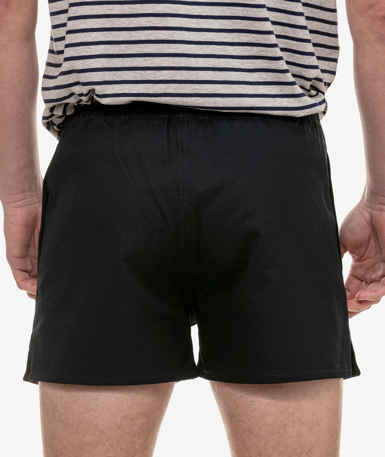 Swanndri clothes as seen from behind