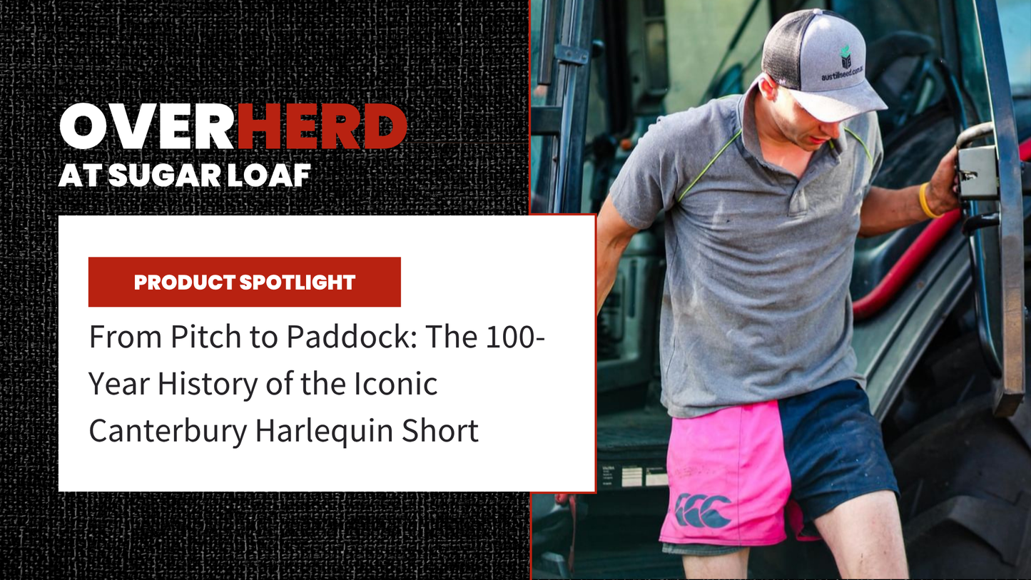 From Pitch to Paddock: The 100-Year History of the Iconic Canterbury Harlequin Short