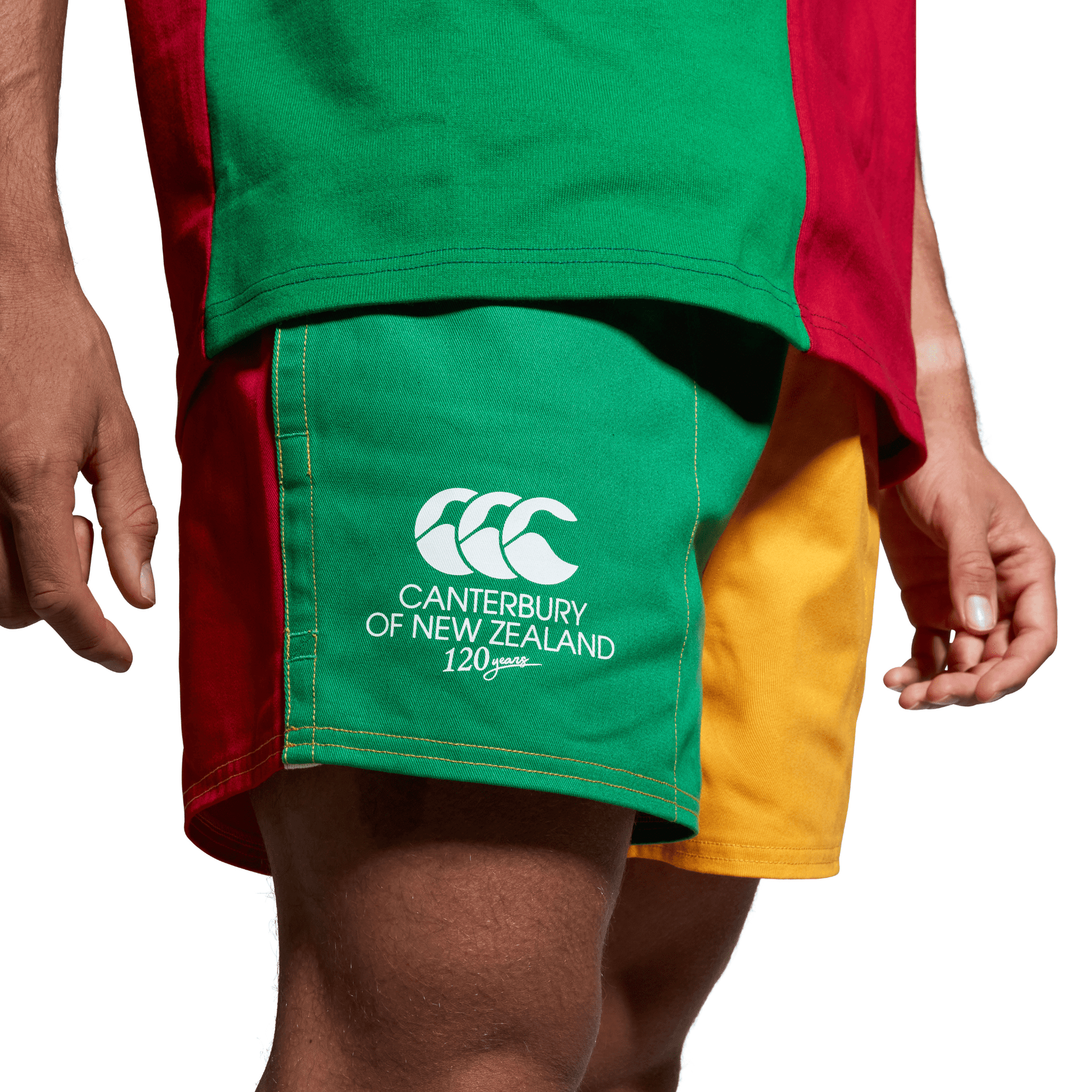 Canterbury & Under Armour ショーツセット 120YearCanterburyHarlequinShor
