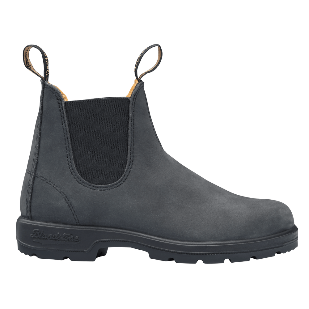 Blundstone 587 Rustic Black Chelsea Boots