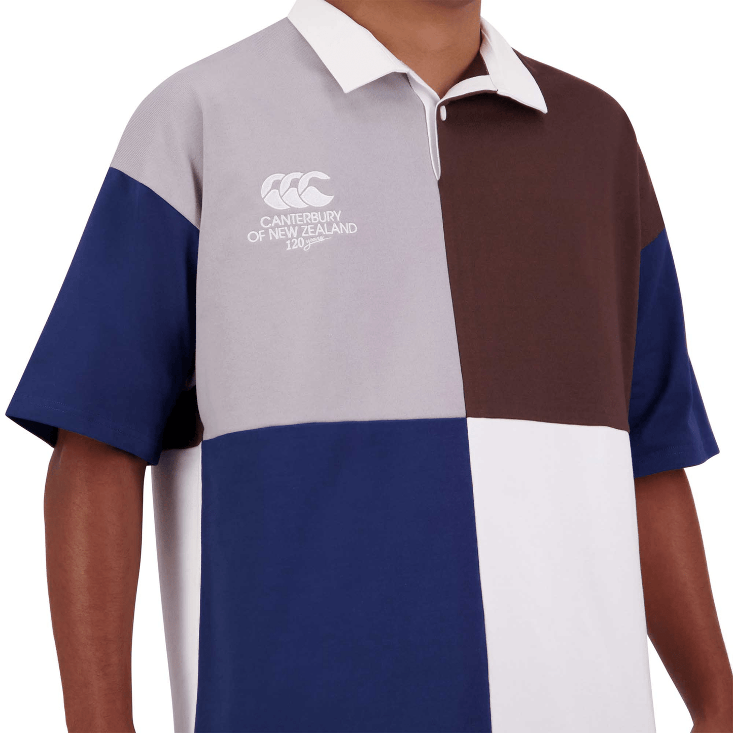 
                  
                    Canterbury 120 Years Limited-Edition Heritage Rugby Jersey (Unisex) - Navy/Brown
                  
                