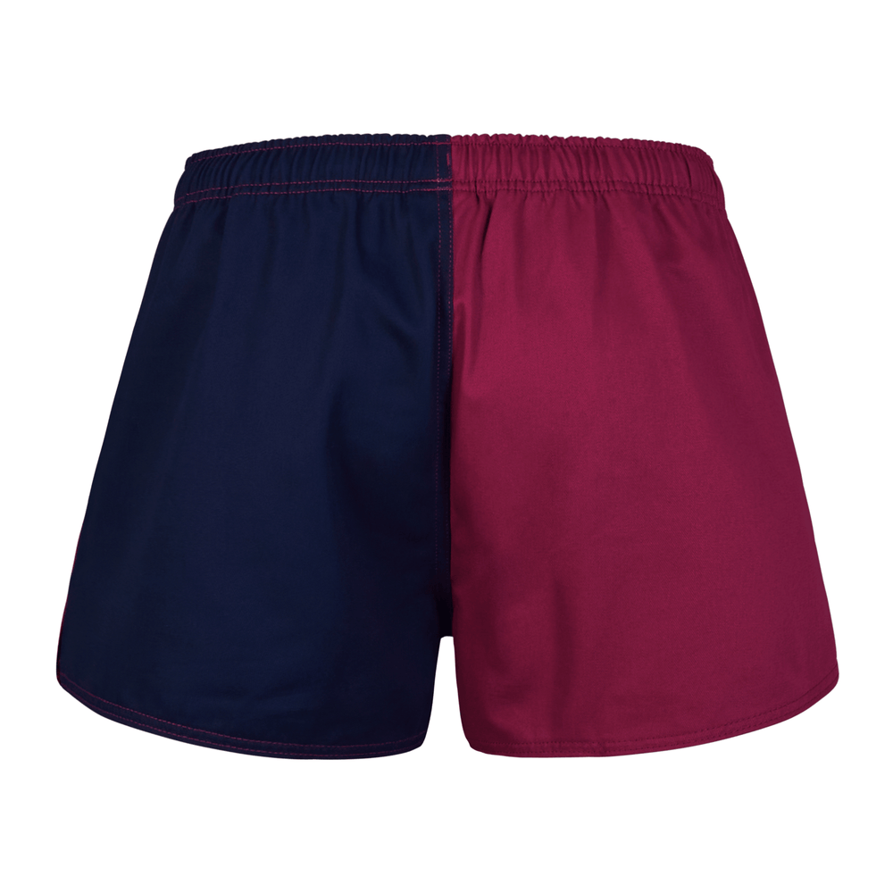 
                  
                    Canterbury Lions Limited Edition Harlequin Shorts (Unisex) - Burgundy/Navy
                  
                