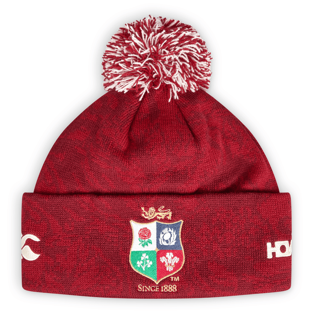 
                  
                    Canterbury British & Irish Lions Fleece Lined Bobble Hat - Red Dahlia
                  
                