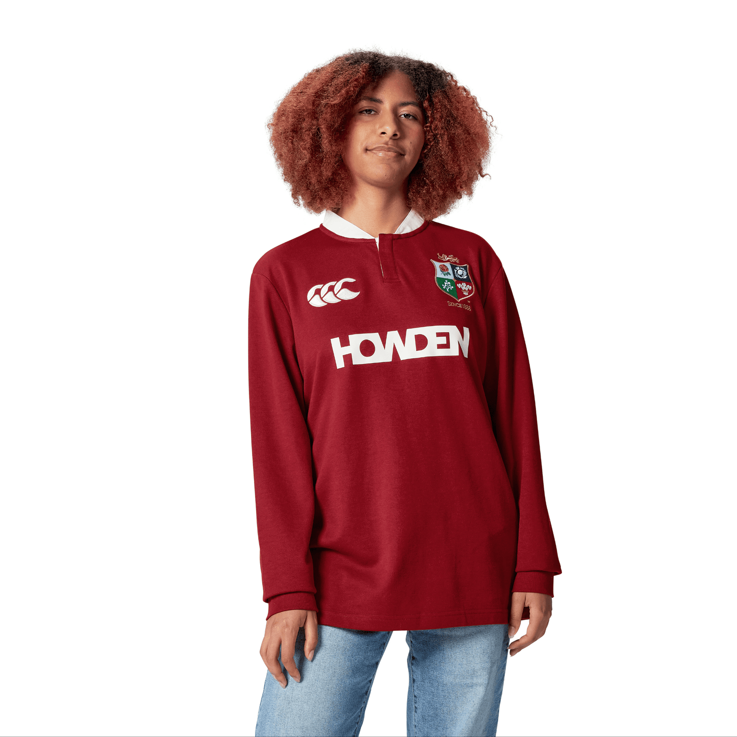 
                  
                    Canterbury British & Irish Lions Long Sleeve Classic Rugby Jersey (Unisex) - Red Dahlia
                  
                