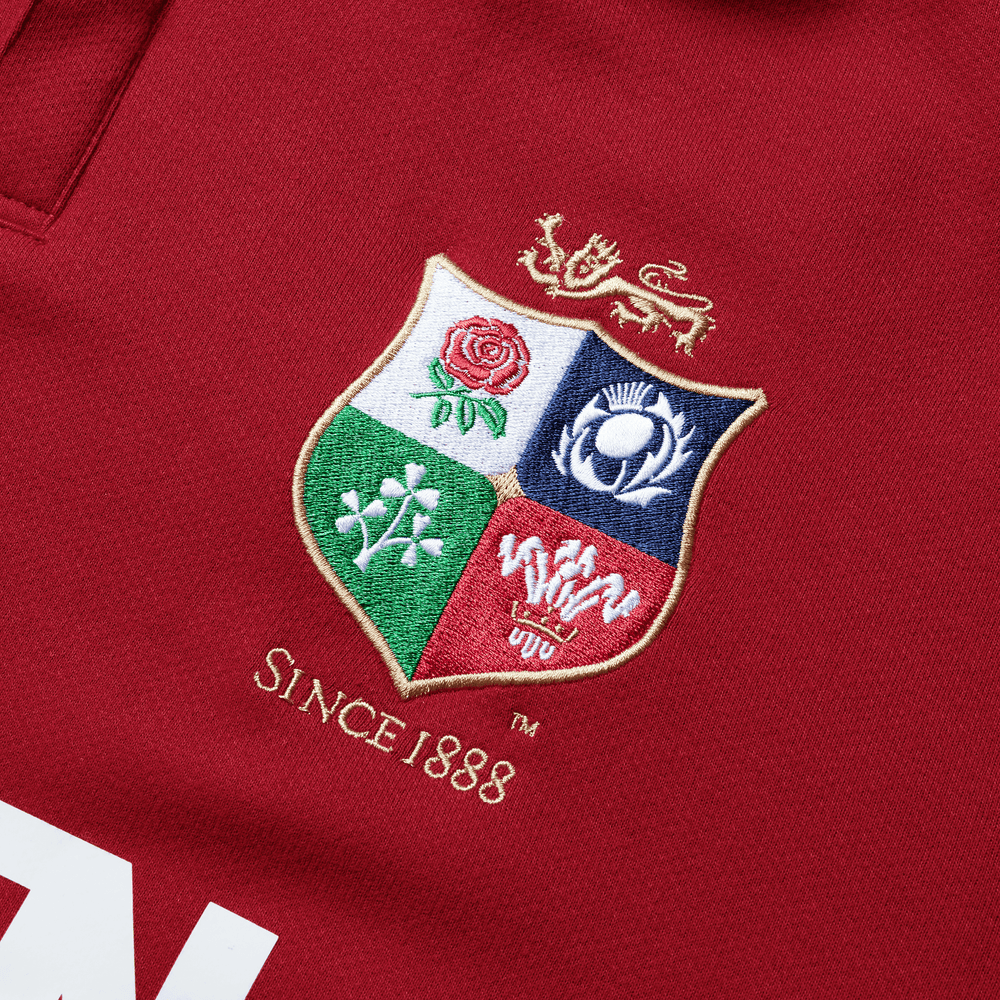 
                  
                    Canterbury British & Irish Lions Long Sleeve Classic Rugby Jersey (Unisex) - Red Dahlia
                  
                