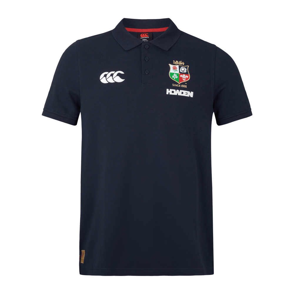 Canterbury British & Irish Lions Pique Rugby Polo - Dark Sapphire