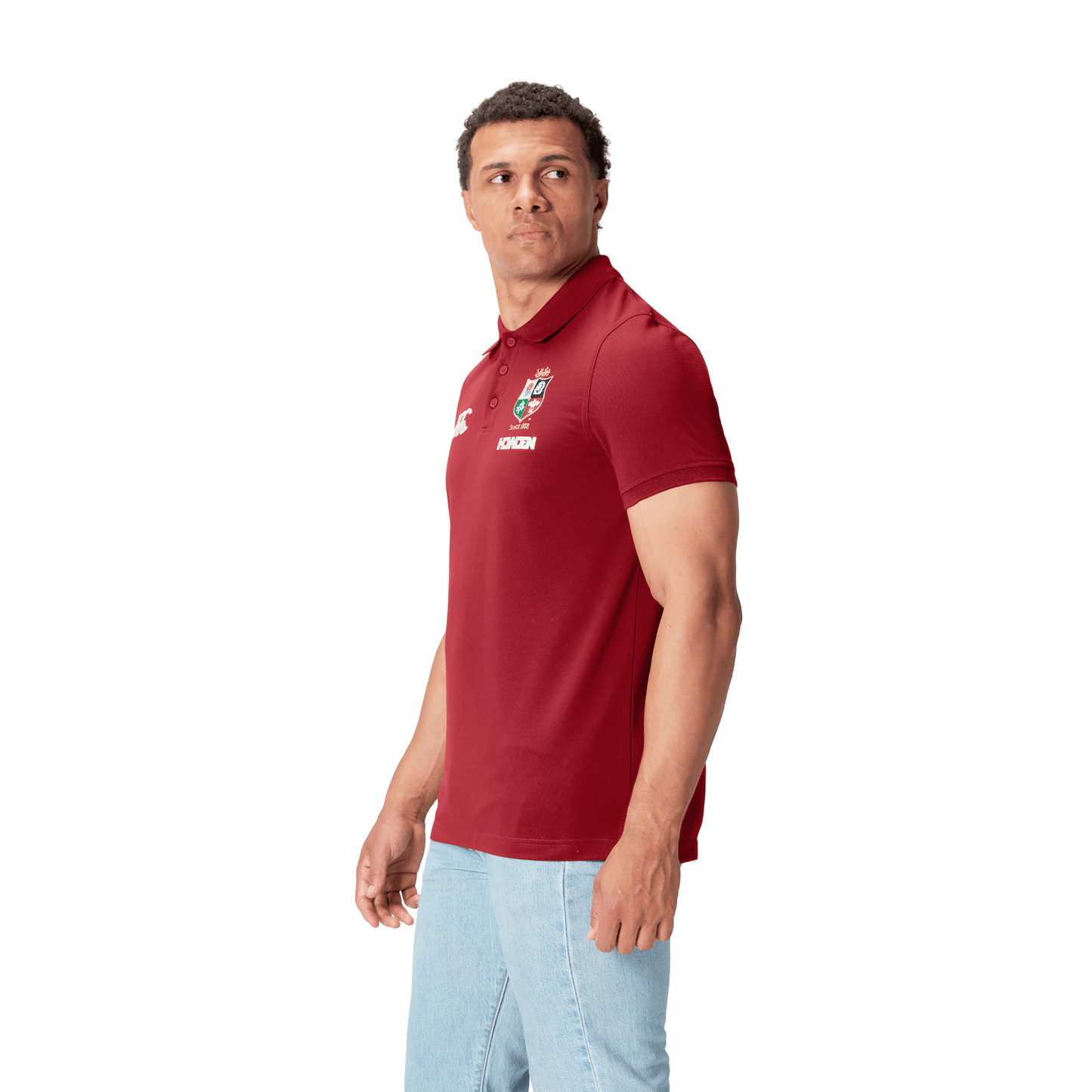 
                  
                    Canterbury British & Irish Lions Pique Rugby Polo (Unisex) - Red Dahlia
                  
                