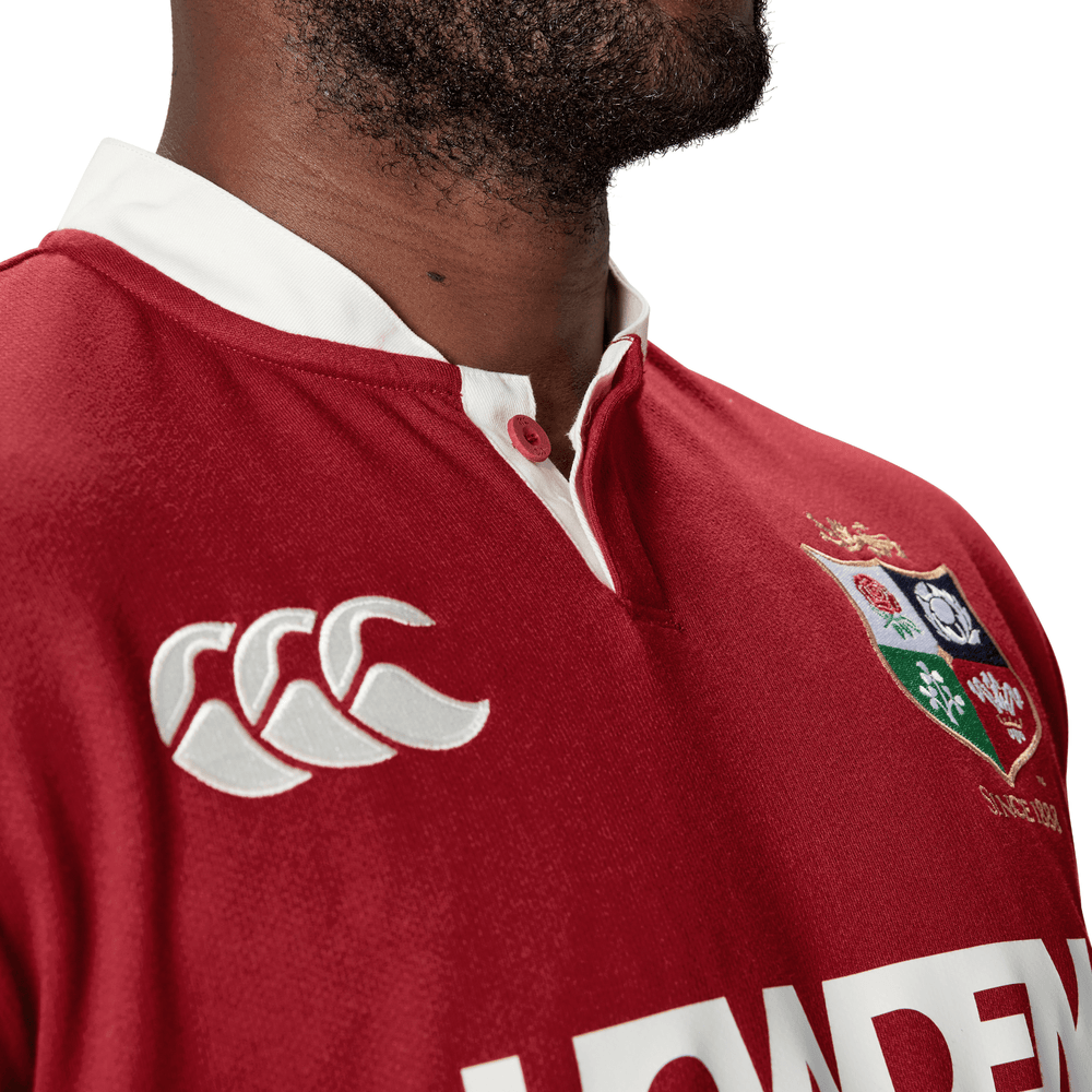 
                  
                    Canterbury British & Irish Lions Short Sleeve Classic Rugby Jersey (Unisex) - Red Dahlia
                  
                