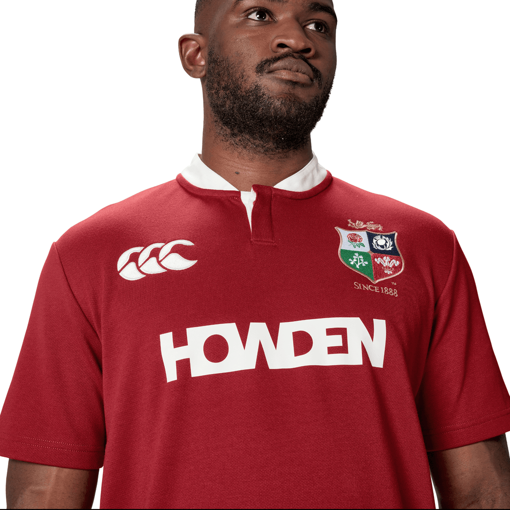 
                  
                    Canterbury British & Irish Lions Short Sleeve Classic Rugby Jersey (Unisex) - Red Dahlia
                  
                