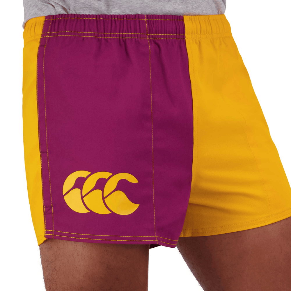 
                  
                    Limited Edition Maroon / Gold Blue Canterbury Harlequin Shorts for Farmers
                  
                