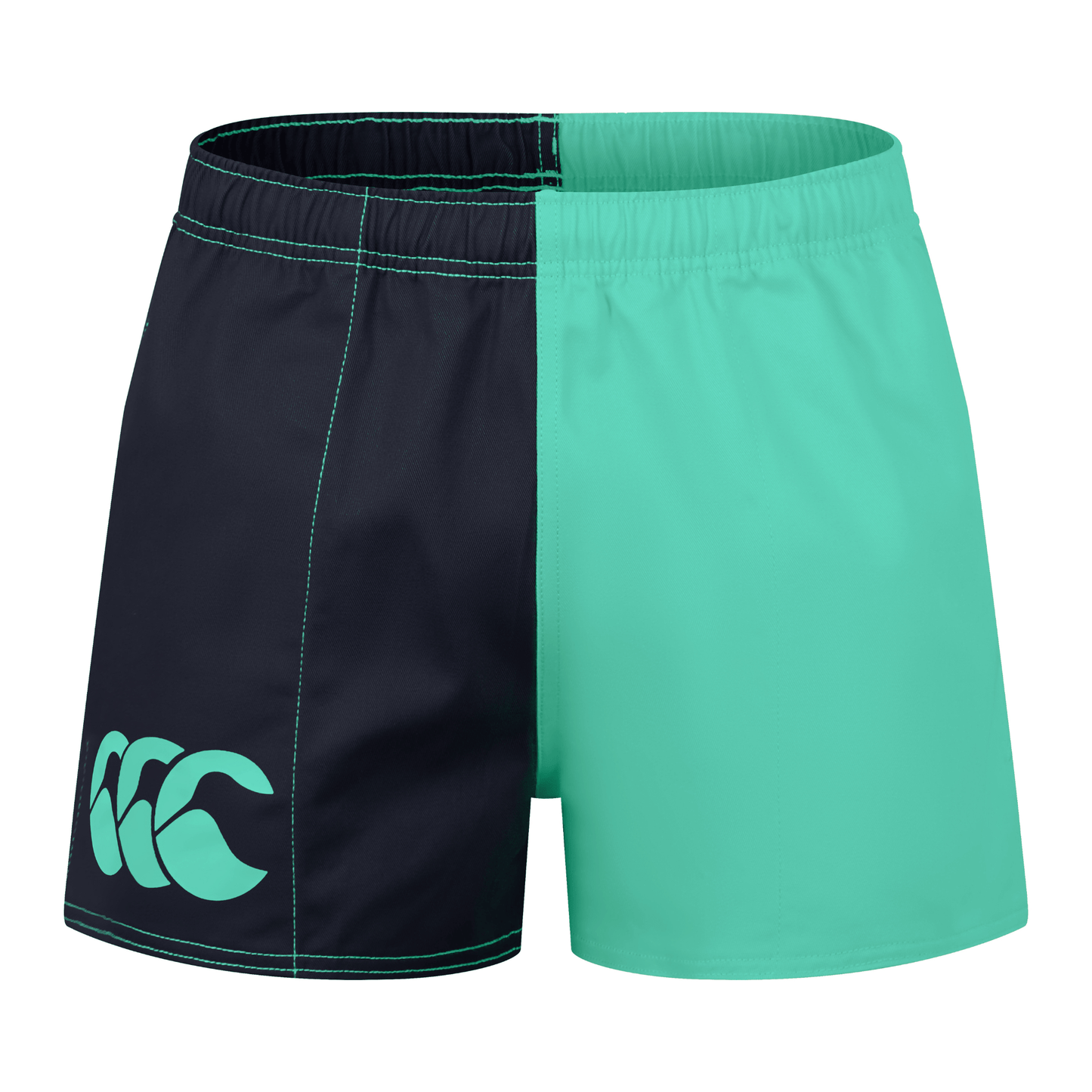 
                  
                    Canterbury Limited Edition Harlequin Shorts (Unisex) - Black/Turquoise
                  
                