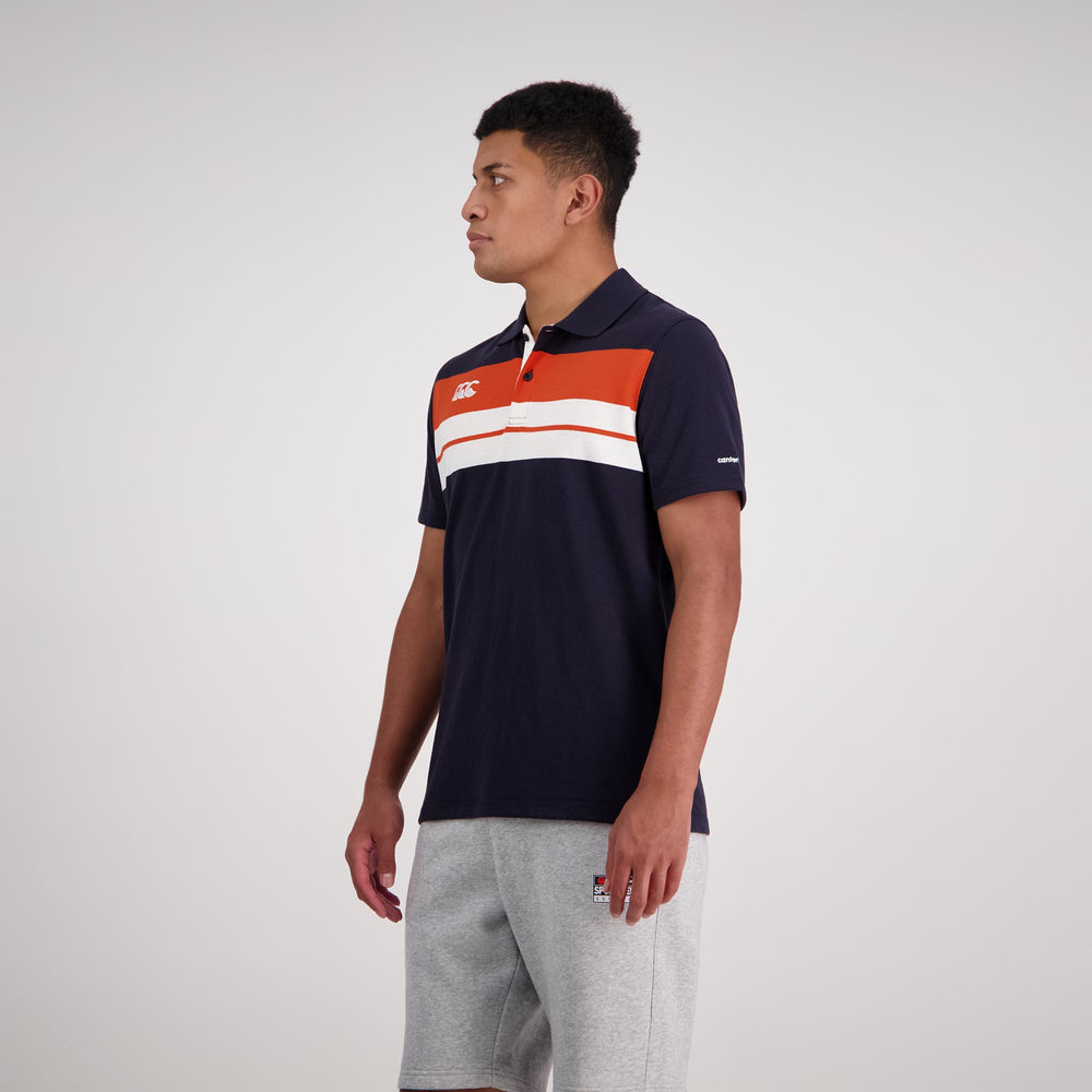 
                  
                    Canterbury Rugby Polo Jersey (Unisex) - Deep Well Navy
                  
                