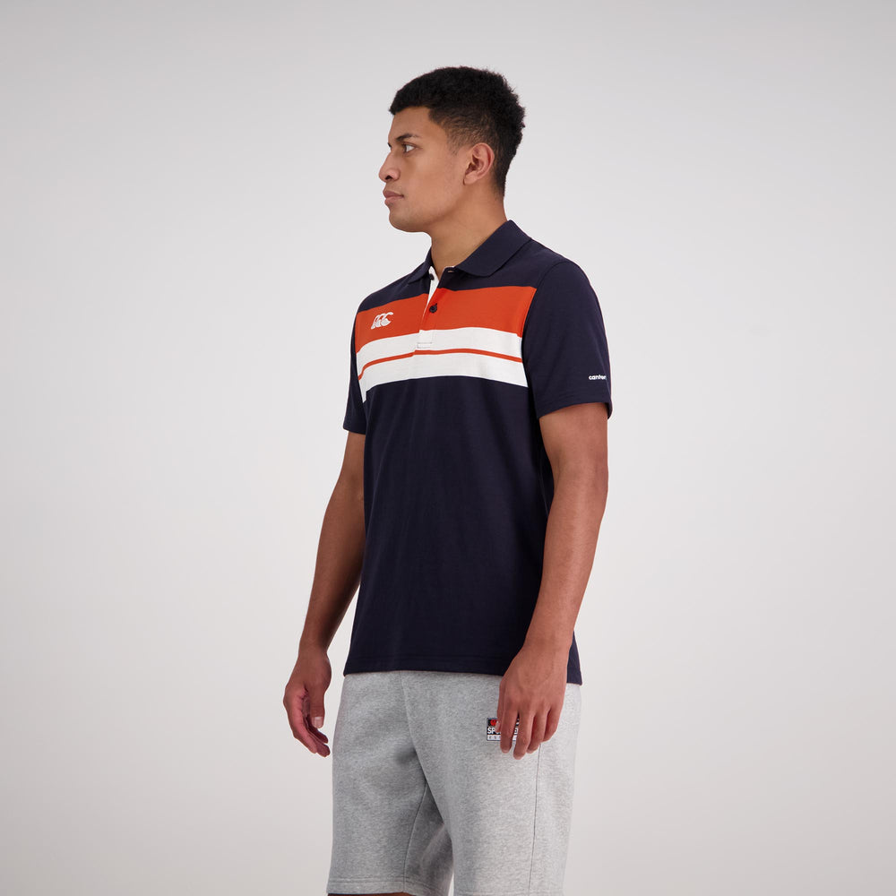 Canterbury Rugby Polo Jersey (Unisex) - Deep Well Navy