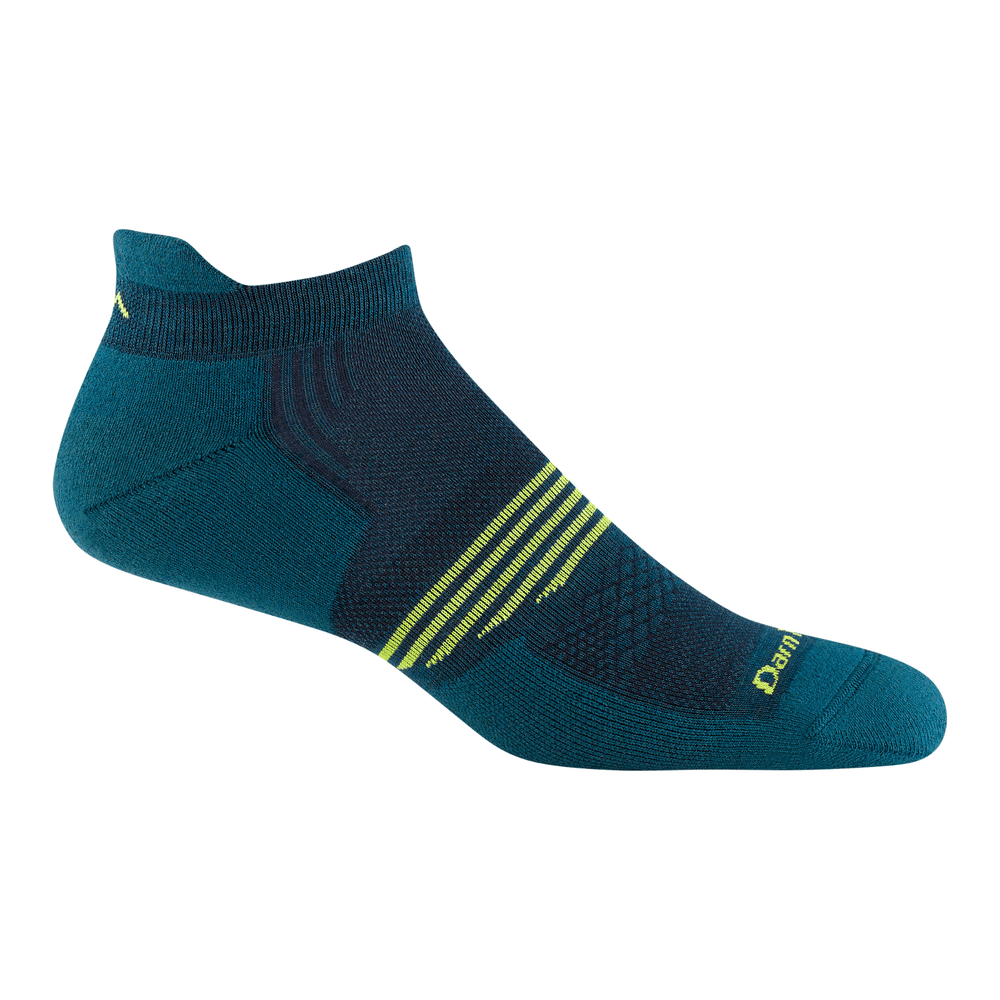 
                  
                    Darn Tough Men's Element No Show Tab Lightweight Cushioned Running Socks - Dark Teal
                  
                