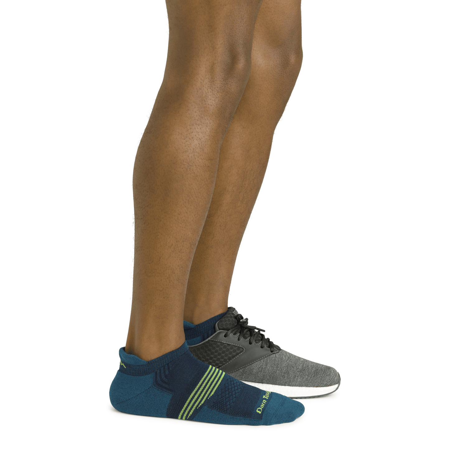 
                  
                    Darn Tough Men's Element No Show Tab Lightweight Cushioned Running Socks - Dark Teal
                  
                