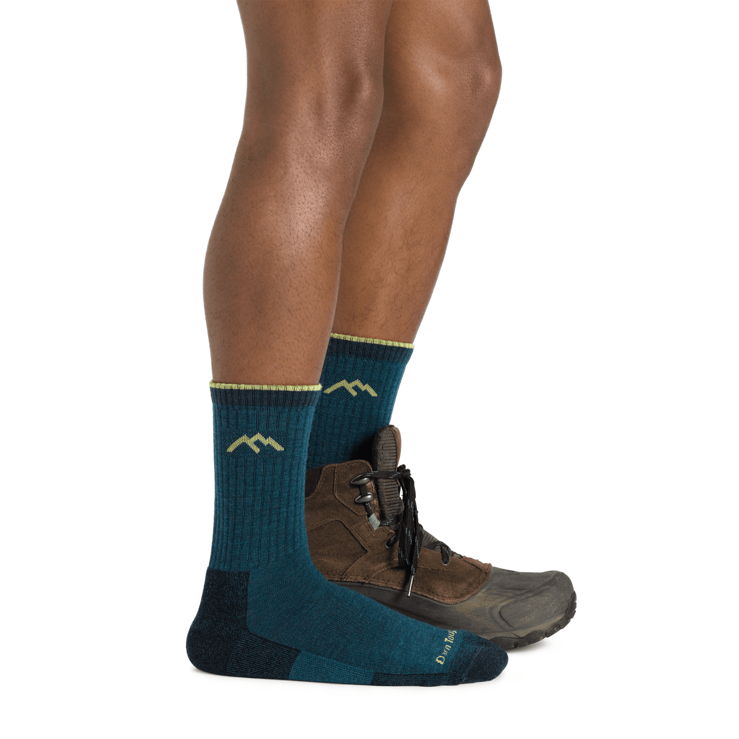 
                  
                    Darn Tough Men's Hiker Micro Crew Midweight with Cushion Socks - Dark Teal
                  
                