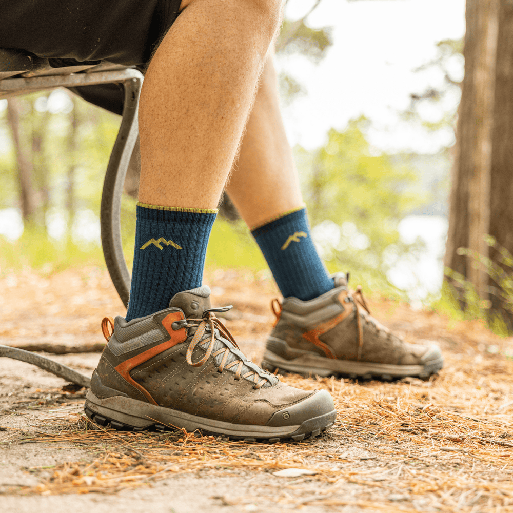 
                  
                    Darn Tough Men's Hiker Micro Crew Midweight with Cushion Socks - Dark Teal
                  
                