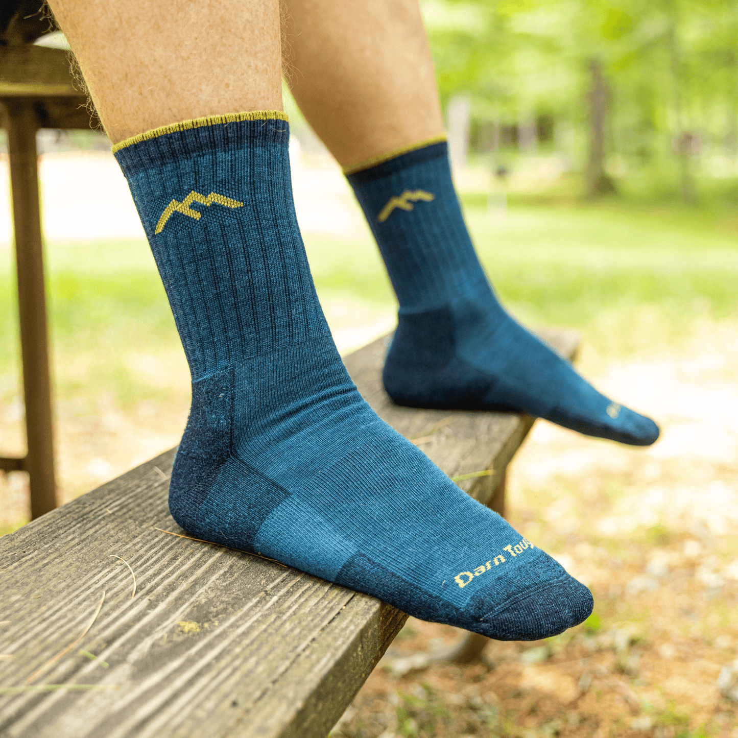 
                  
                    Darn Tough Men's Hiker Micro Crew Midweight with Cushion Socks - Dark Teal
                  
                