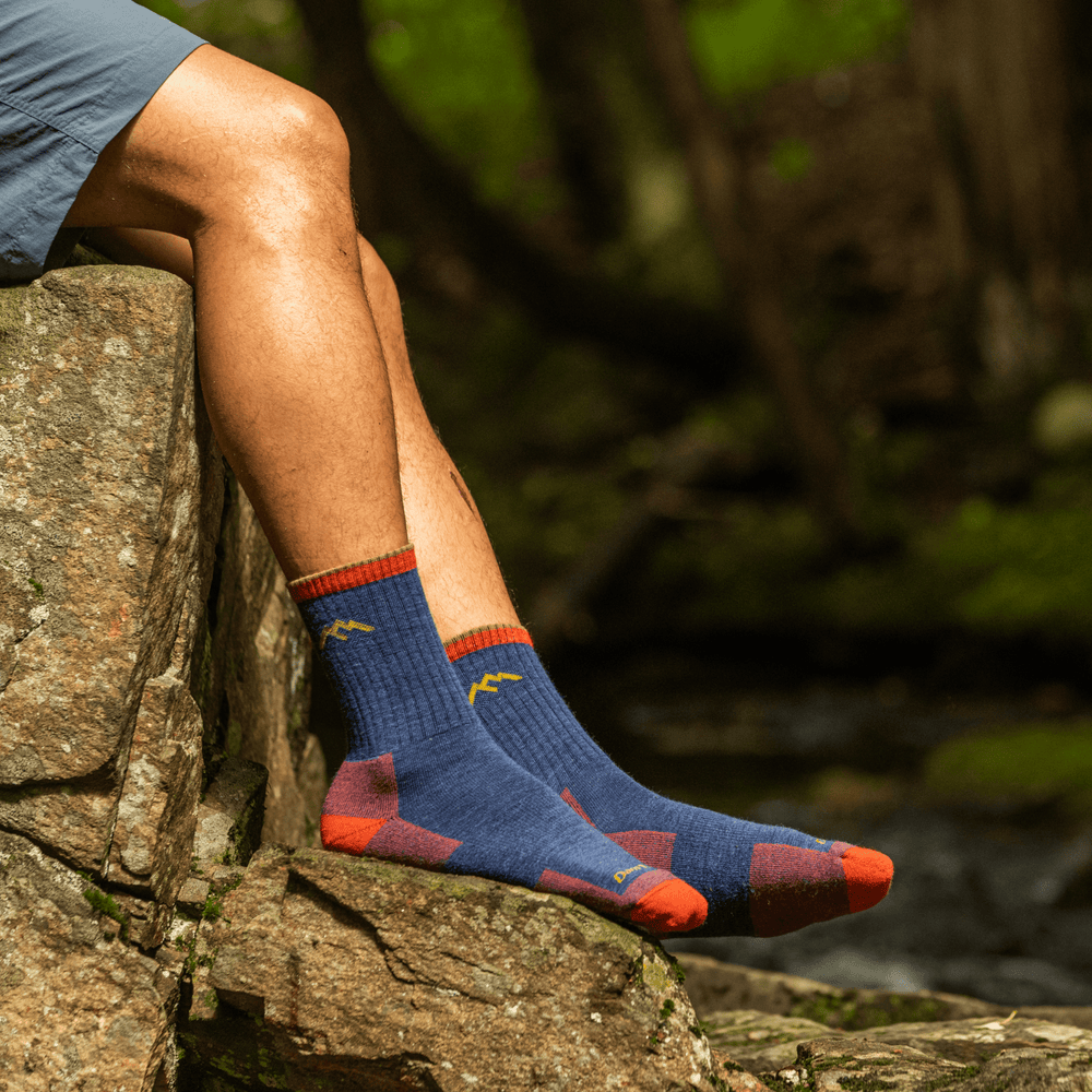 
                  
                    Darn Tough Men's Hiker Micro Crew Midweight with Cushion Socks - Denim
                  
                