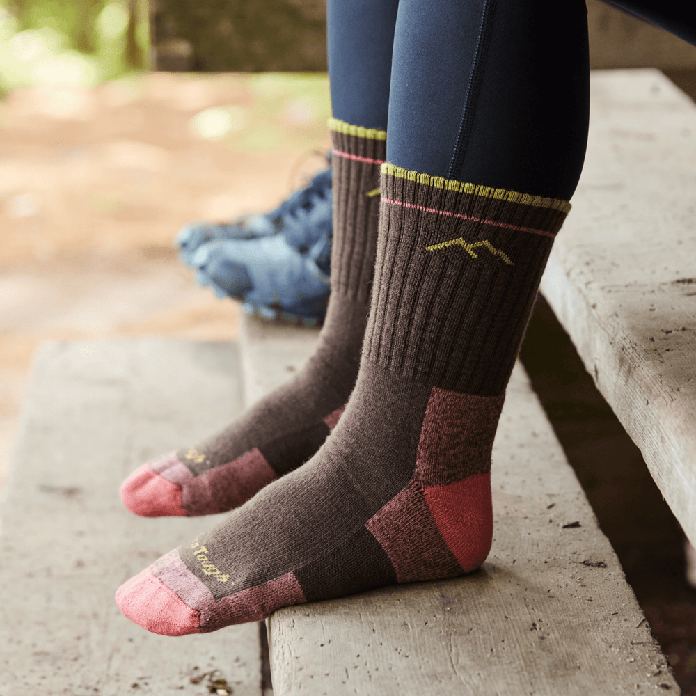 
                  
                    Darn Tough Women's Hiker Micro Crew Midweight with Cushion Socks - Earth
                  
                