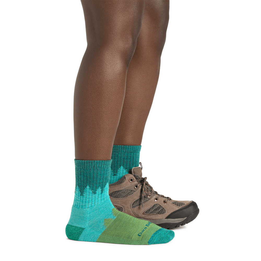 
                  
                    Darn Tough Women's Hiker Treeline Micro Crew Midweight with Cushion Sock - Aqua
                  
                