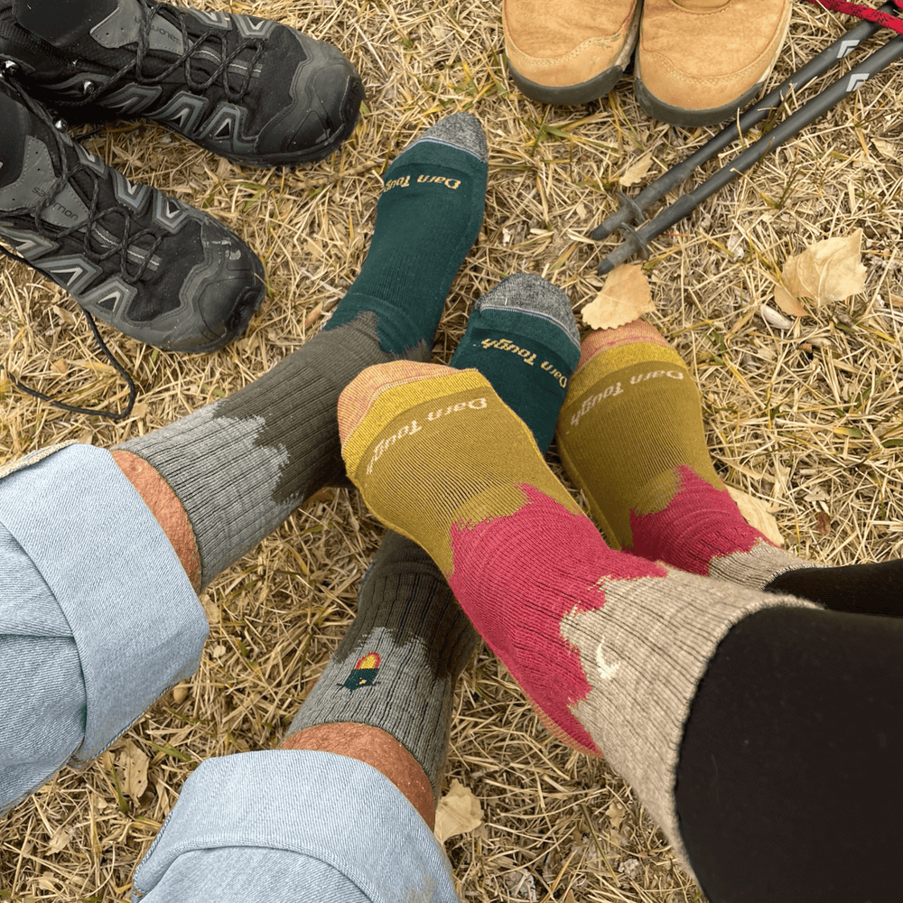 
                  
                    Darn Tough Women's Hiker Treeline Micro Crew Midweight with Cushion Sock - Cranberry
                  
                