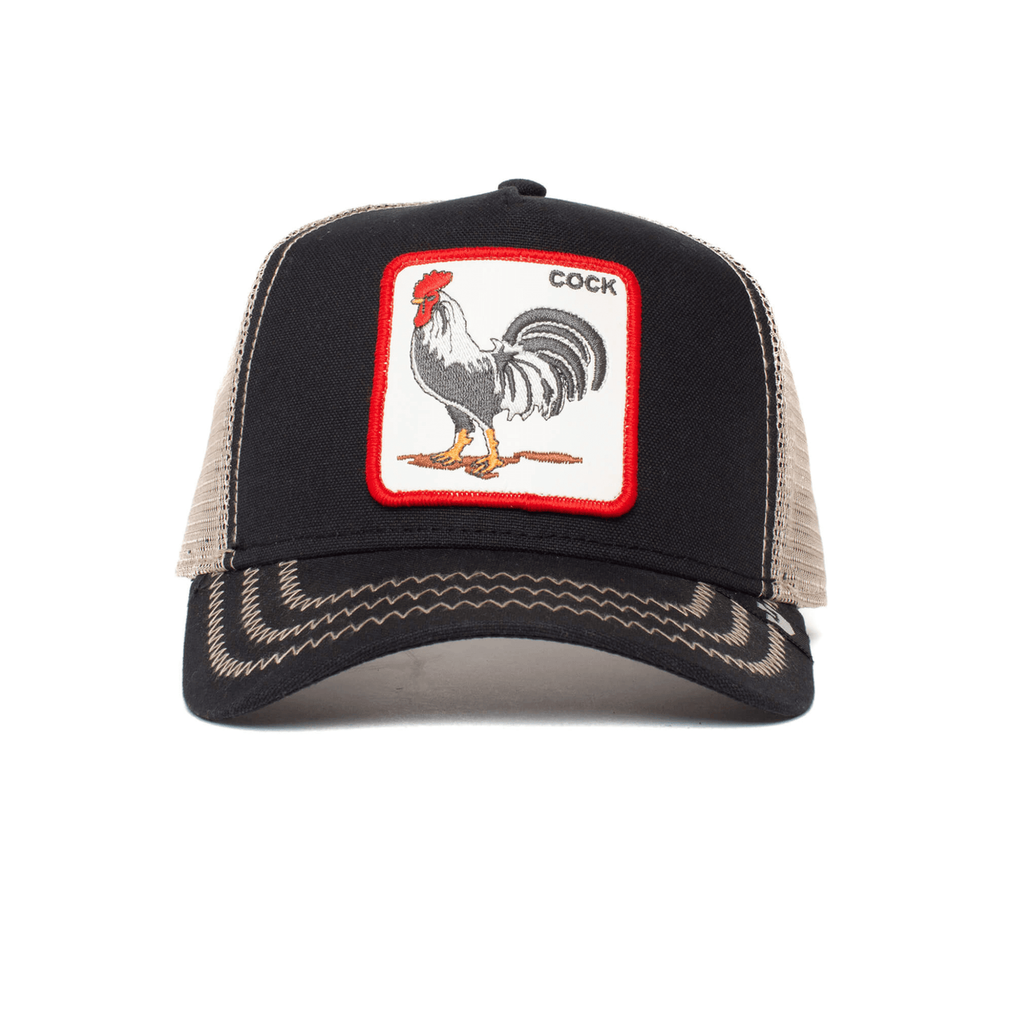 Goorin Bros Trucker Caps - The Cock Farm Cap in Black