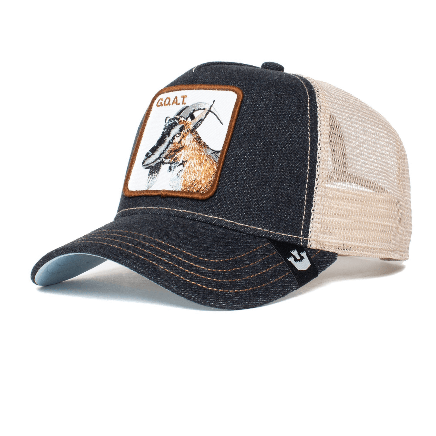 
                  
                    Goorin Bros The GOAT Trucker Cap - Charcoal
                  
                