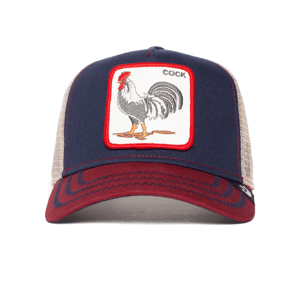 Goorin Brothers Trucker Caps - The Cock Farm Cap in Navy