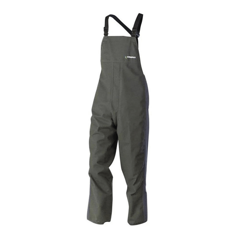 Waterproof Bib and Brace for men from Kaiwaka clothing. Quality farming and shearing clothing.