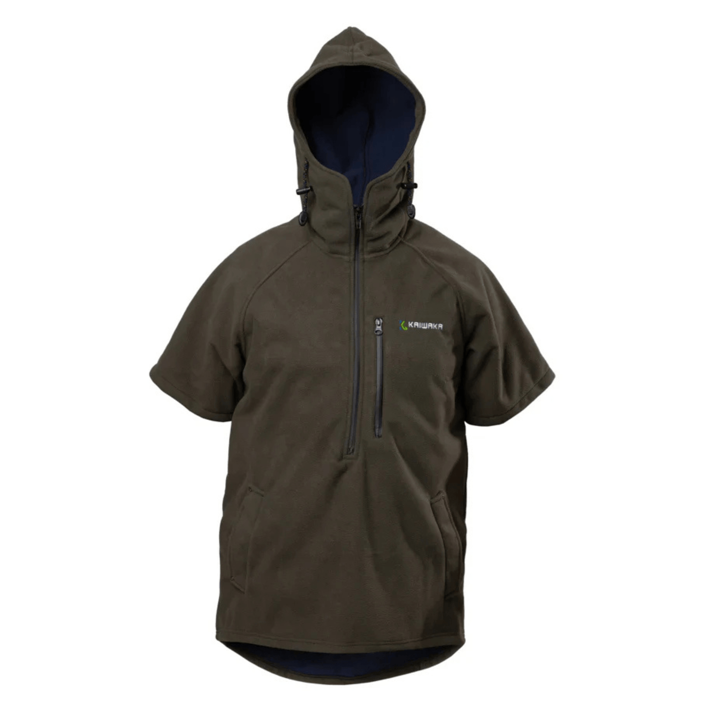 Kaiwaka Weathershield Short Sleeve Hoodie - Olive