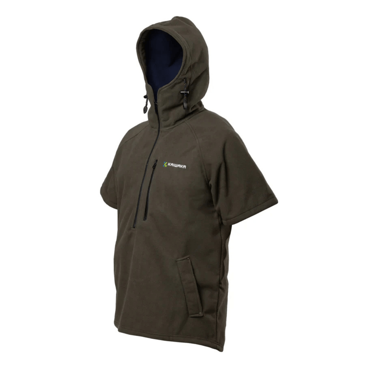 Kaiwaka Weathershield Short Sleeve Hoodie - Olive