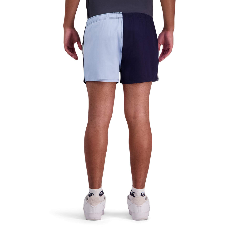 
                  
                    Canterbury Limited Edition Harlequin Shorts (Unisex) - Black Iris/Light Blue
                  
                