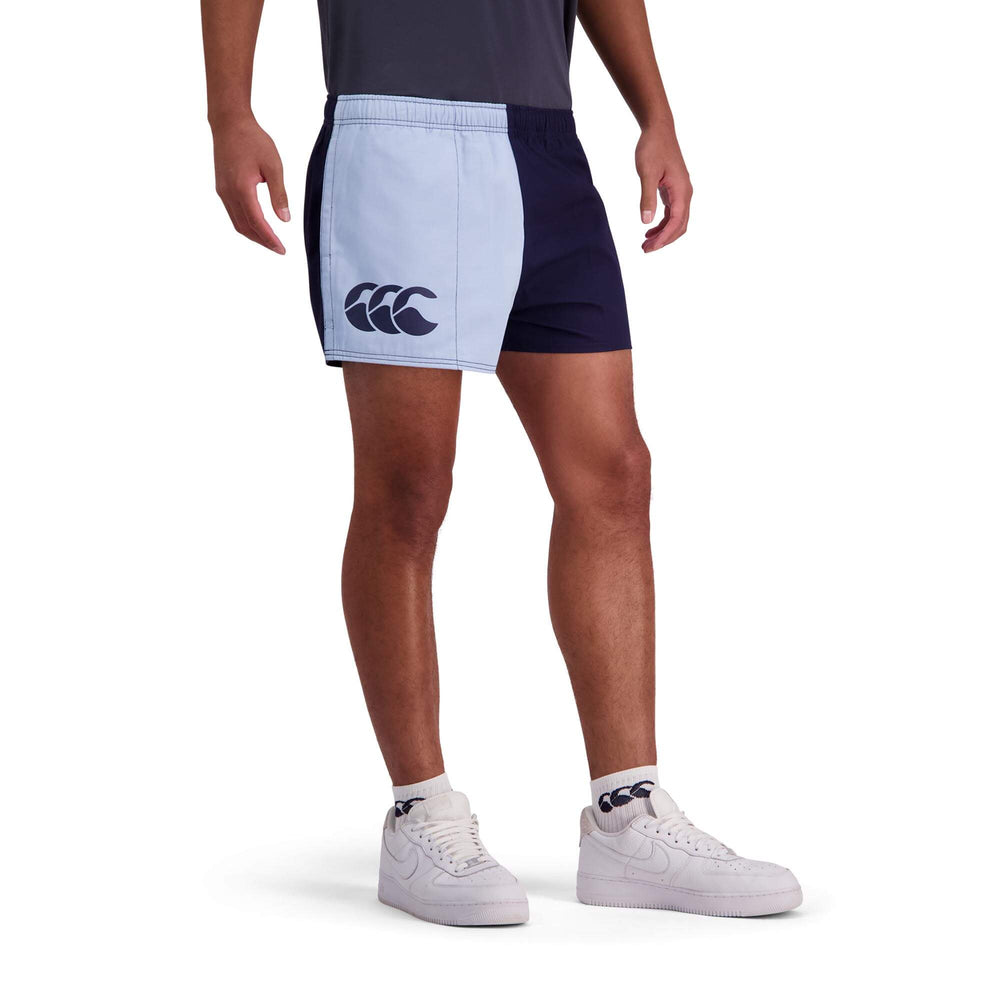 
                  
                    Canterbury Limited Edition Harlequin Shorts (Unisex) - Black Iris/Light Blue
                  
                