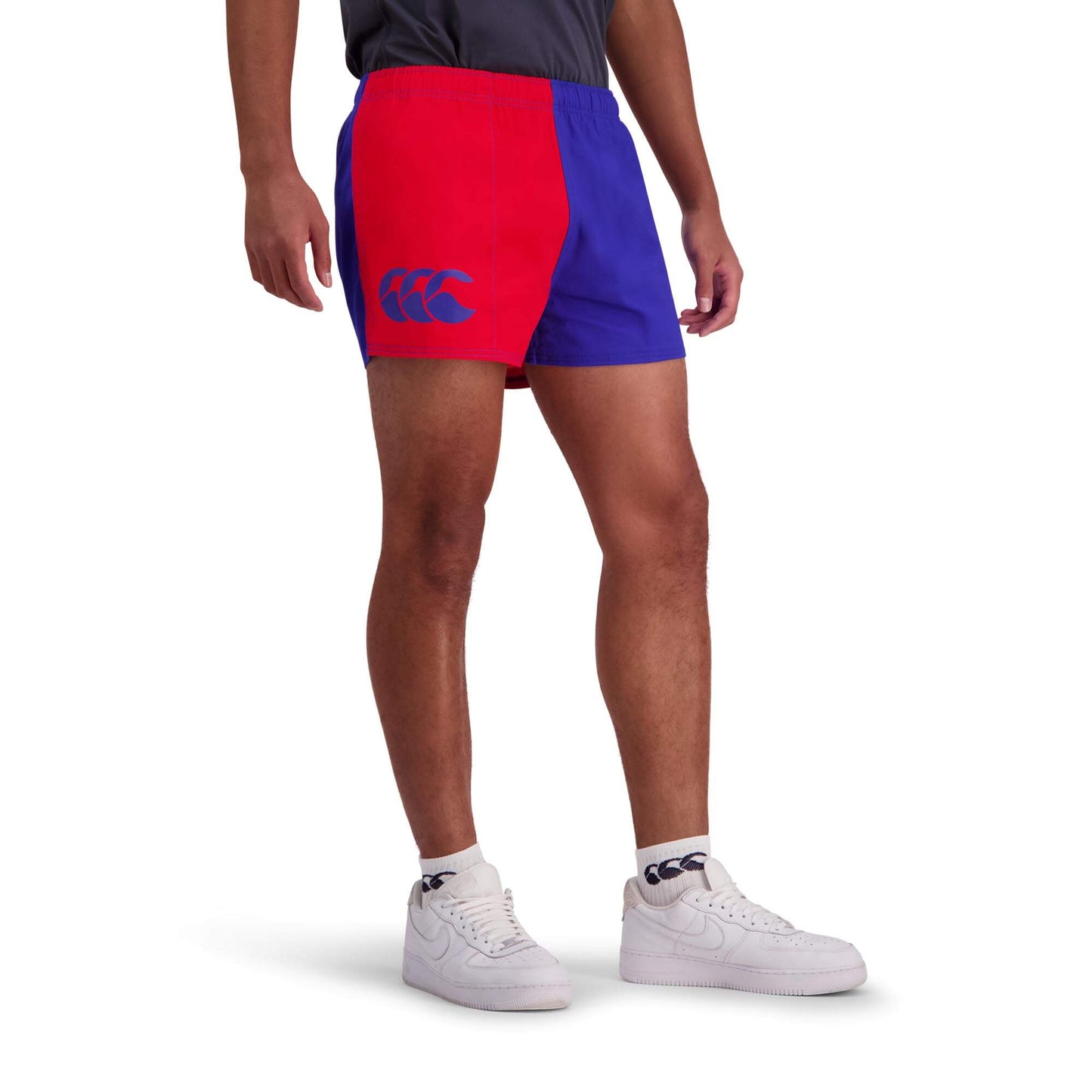 
                  
                    Canterbury Limited Edition Harlequin Shorts (Unisex) - Flag Red/Blue
                  
                