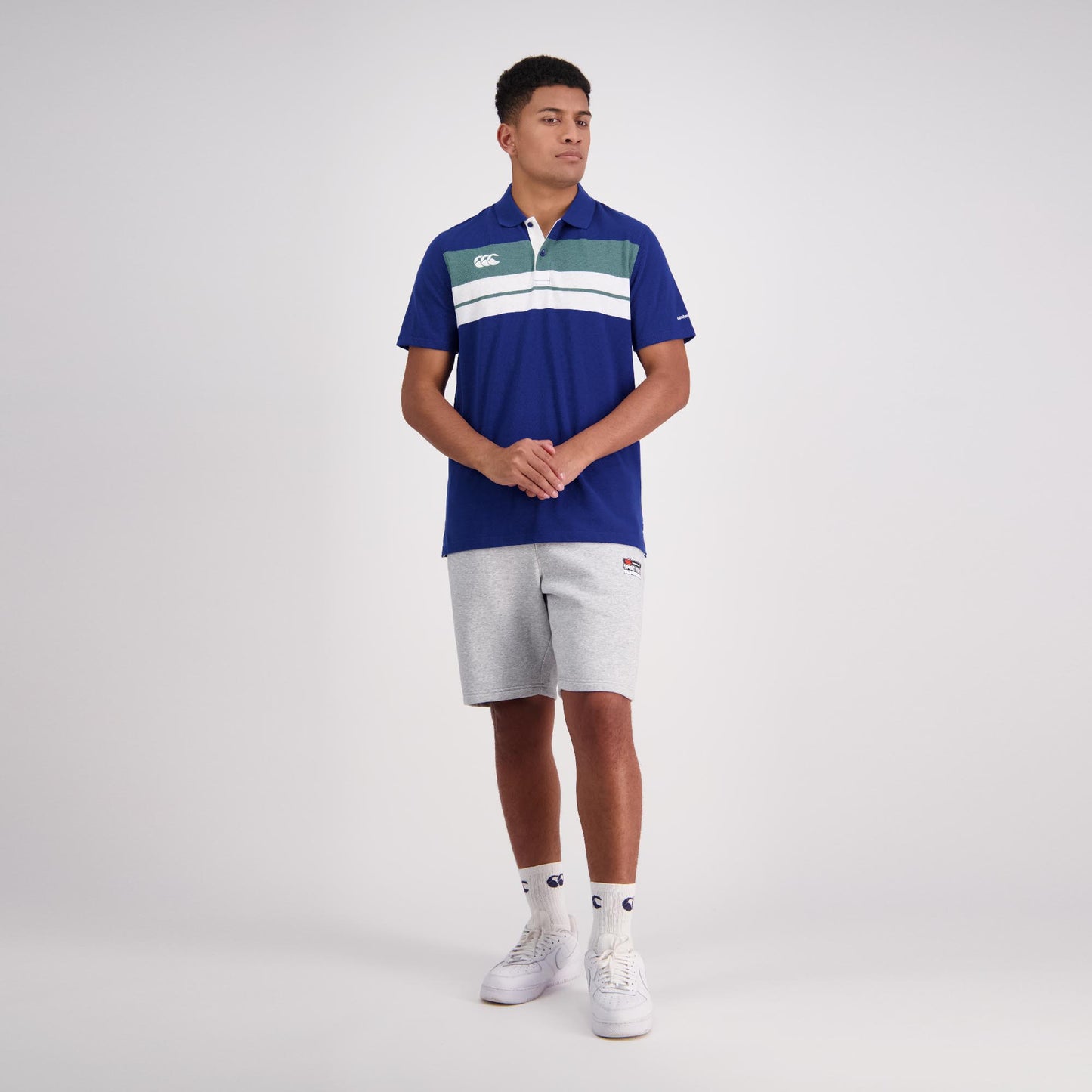 
                  
                    Canterbury Rugby Polo Jersey (Unisex) - Limoges Royal Blue
                  
                