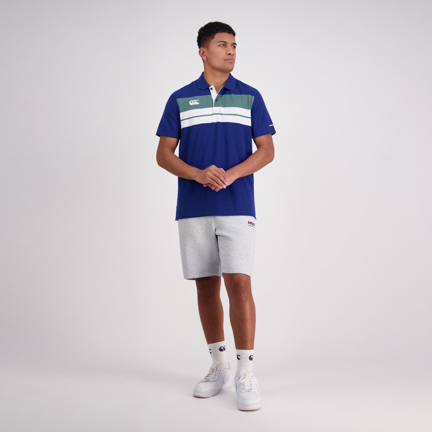 
                  
                    Canterbury Rugby Polo Jersey (Unisex) - Limoges Royal Blue
                  
                