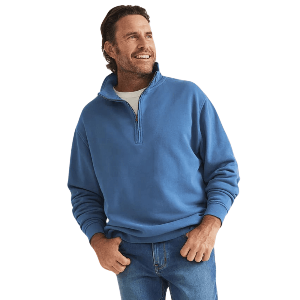 
                  
                    RB Sellars Trentham Half Zip Jumper (Unisex) - Ocean Blue
                  
                