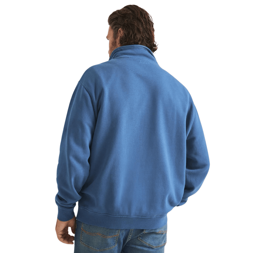 
                  
                    RB Sellars Trentham Half Zip Jumper (Unisex) - Ocean Blue
                  
                